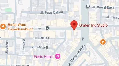 Peta Lokasi Grafen Inc Studio