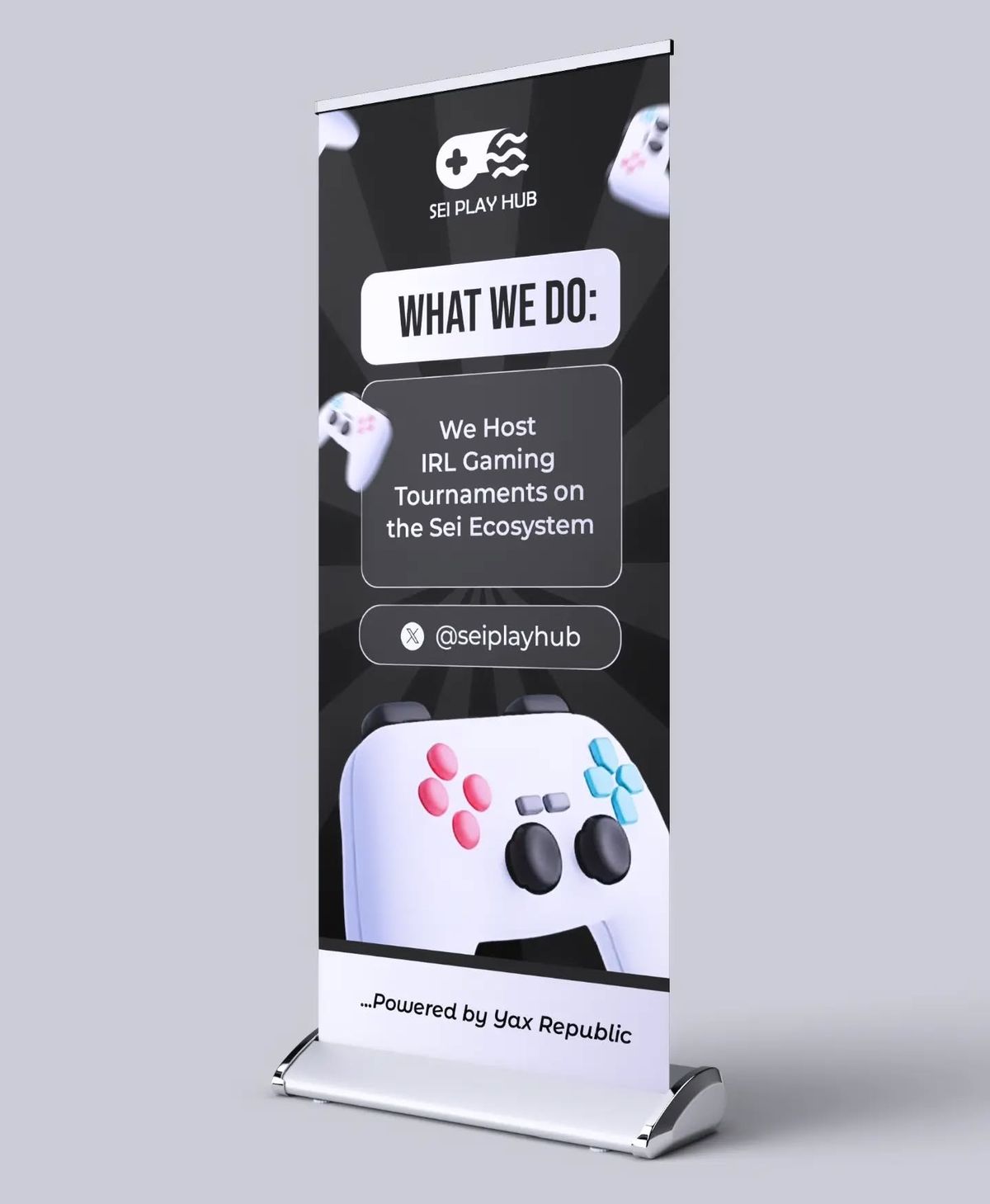 X-Banner Roll Up Standing