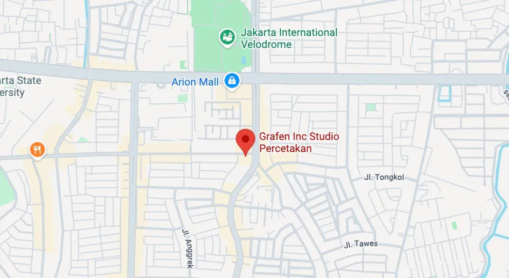 Peta Lokasi Grafen Inc Studio